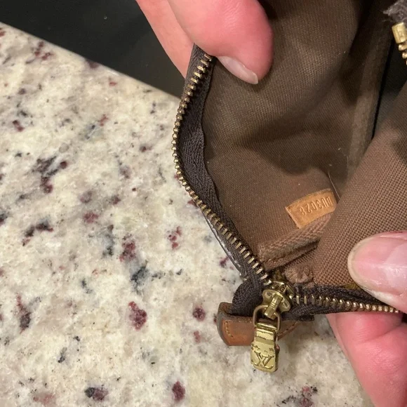 Louis Vuitton Monogram Canvas Mini Pochette Accessoires in Brown - Picture 10 of 10